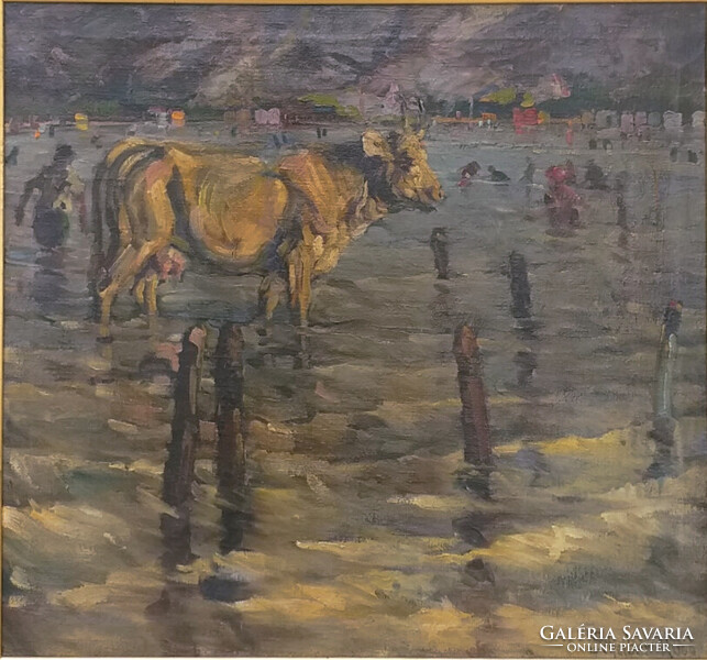 Scheiber Hugó (1877-1950) : Fürdőzők