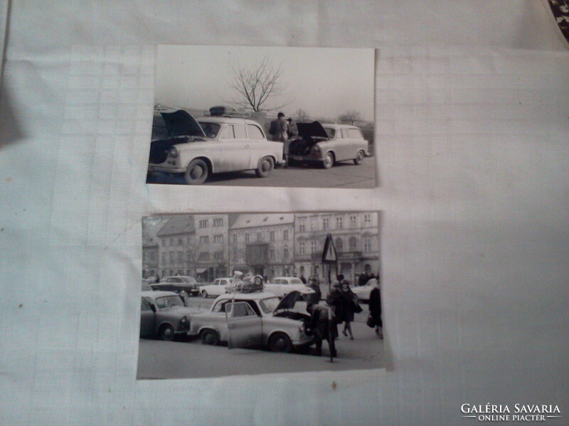 Retro fénykép Trabant