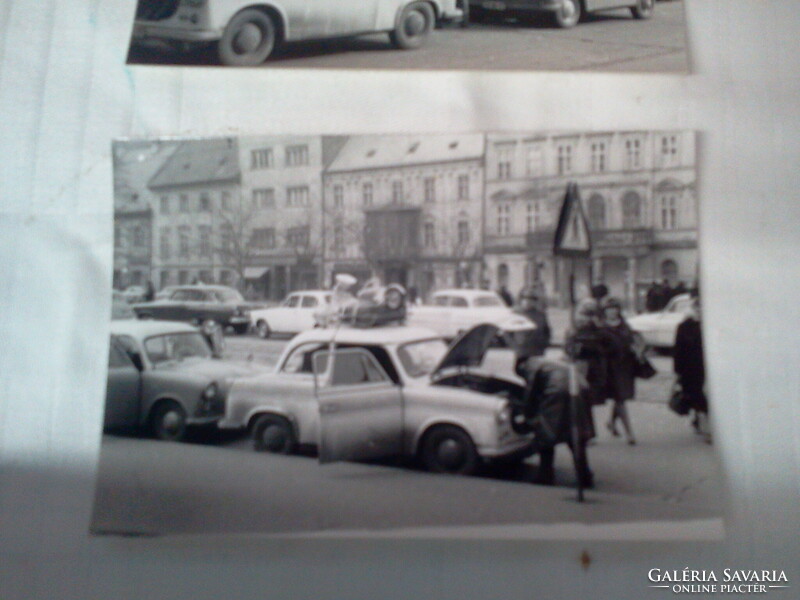 Retro fénykép Trabant