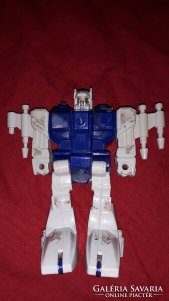 Retro trafikáru plasztik TRANSFORMERS -ROBOT / ŰRHAJÓ játék figura 16cm szép állapot a képek szerint