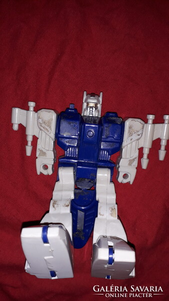 Retro trafikáru plasztik TRANSFORMERS -ROBOT / ŰRHAJÓ játék figura 16cm szép állapot a képek szerint