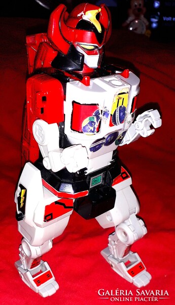 Retro japán plasztik BANDAI TRANSFORMERS - T.REX ROBOT játék figura 23 cm t a képek szerint