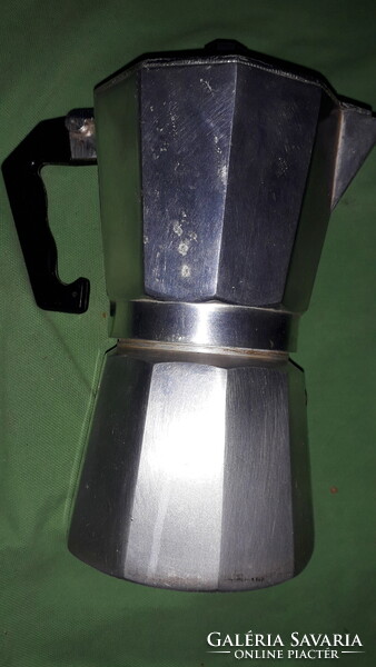 Retro magyar KORREKT állapotú KALIFA kotyogós 2 - 4 személyes KÁVÉFŐZŐ dobozával 22cm képek szerint