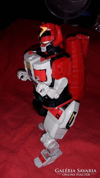 Retro japán plasztik BANDAI TRANSFORMERS - T.REX ROBOT játék figura 23 cm t a képek szerint
