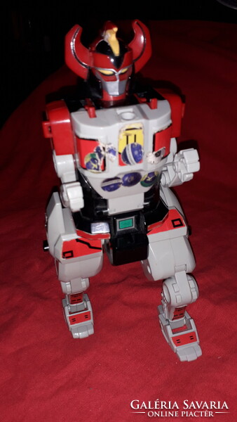 Retro japán plasztik BANDAI TRANSFORMERS - T.REX ROBOT játék figura 23 cm t a képek szerint