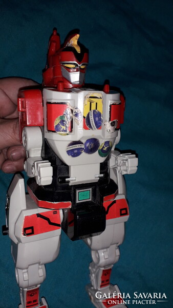 Retro japán plasztik BANDAI TRANSFORMERS - T.REX ROBOT játék figura 23 cm t a képek szerint