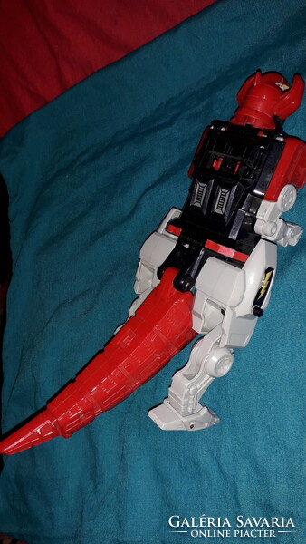 Retro japán plasztik BANDAI TRANSFORMERS - T.REX ROBOT játék figura 23 cm t a képek szerint