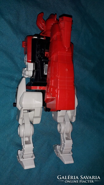 Retro japán plasztik BANDAI TRANSFORMERS - T.REX ROBOT játék figura 23 cm t a képek szerint
