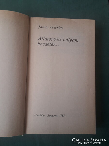 James Herriot: Állatorvosi pályám kezdetén…
