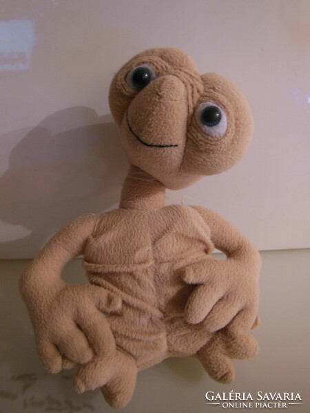 E.T - 24 x 11 cm - PLÜSS - RETRO - SZÉP ÁLLAPOT