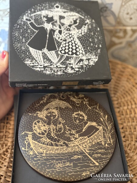 Rosenthal “hónap”képek 8db csodálatos ajándékdobozában