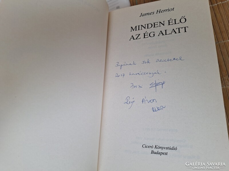James Herriot: Minden élő az ég alatt. 13500.-Ft