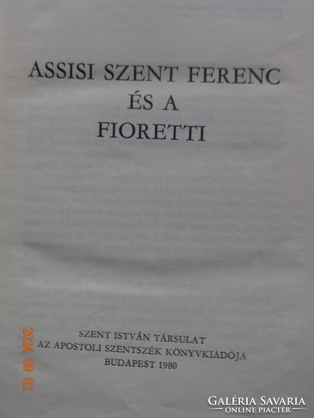 Assisi Szent Ferenc és a Fioretti - két mű egy kötetben