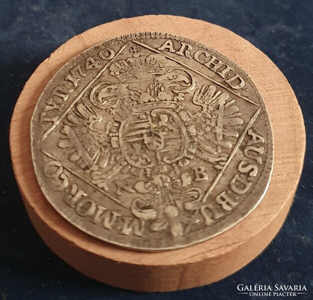 III. Károly 1/4 tallér 1740 NB