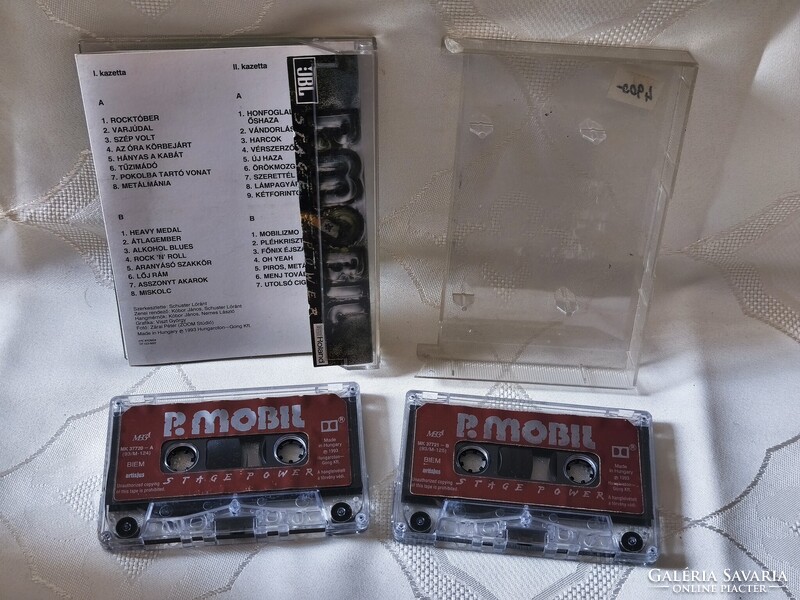 P. Mobil – Stage Power *Audio kazetta