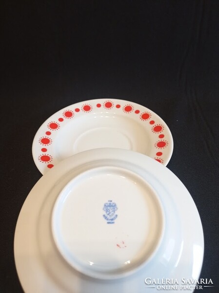 Alföldi porcelán Centrum Varia napocskás teás csésze alátétek