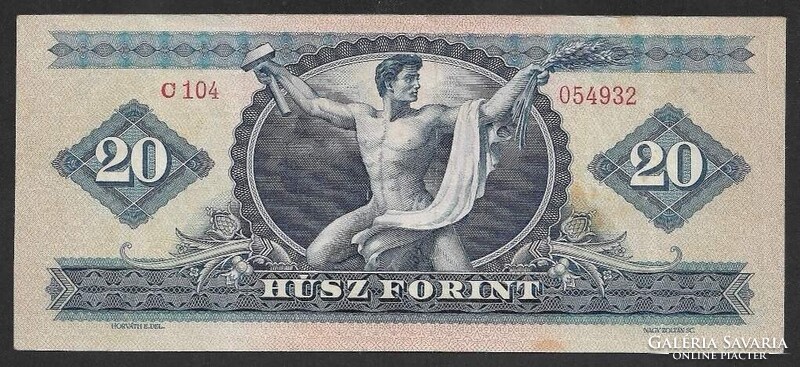 20 forint 1947 VF-