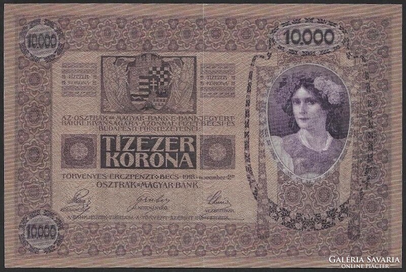 10.000 korona 1918 VF
