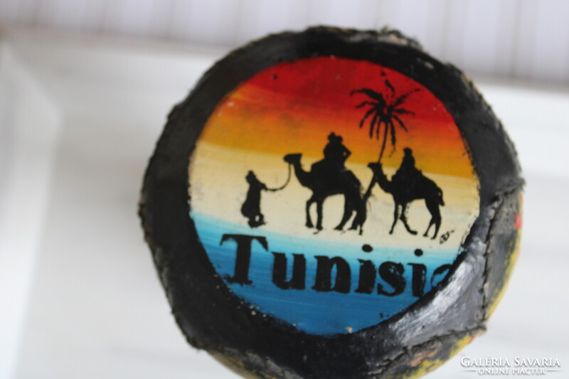 TUNÉZIAI FESTETT DJEMBE DOB