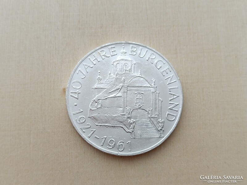 Ausztria ezüst 25 schilling 1961.
