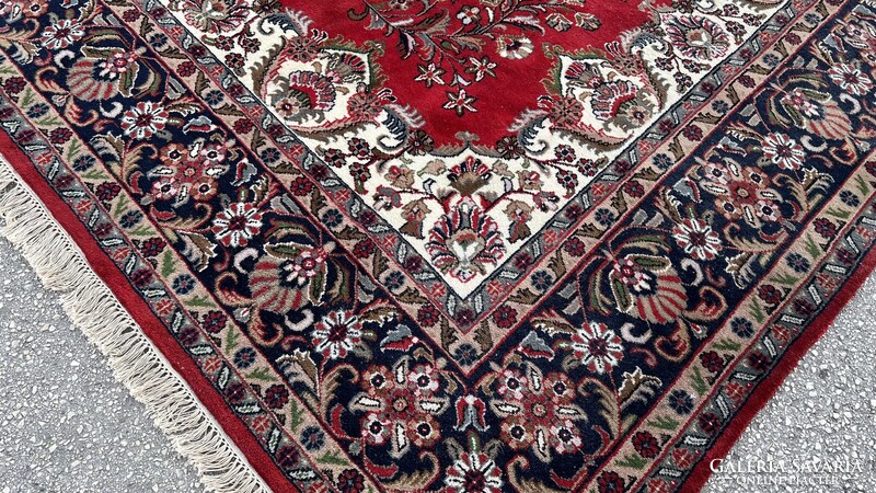 3982 SZUPER OLCSÓ Hindu Tabríz Kézi Gyapjú Perzsa Szőnyeg 250X350CM Ingyen Futár