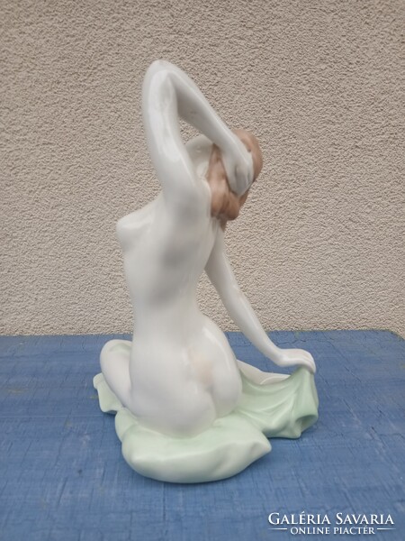 Káldor Aurél aquincum női akt porcelán szobor. Alkudhat