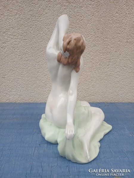 Káldor Aurél aquincum női akt porcelán szobor. Alkudhat