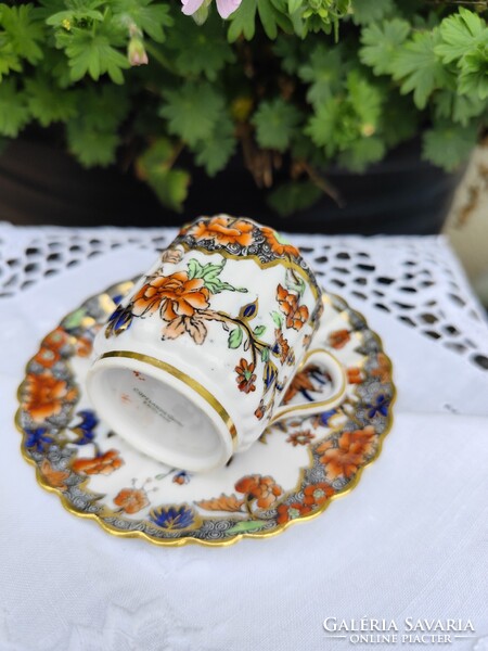 Copeland Spode Imari mokkás csésze szett