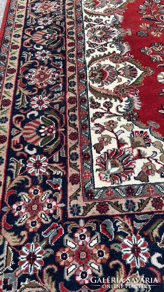 3982 SZUPER OLCSÓ Hindu Tabríz Kézi Gyapjú Perzsa Szőnyeg 250X350CM Ingyen Futár