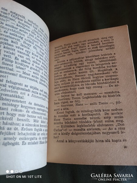 Thomas Mann: Mario és a varázsló / Tonio Kröger / Zűrzavar és kora bánat ( Olcsó könyvtár sorozat )