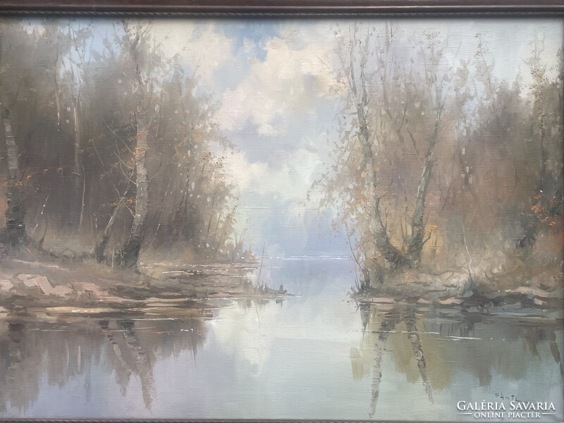 Pántl László - Tavasz..60x90cm plusz kerete