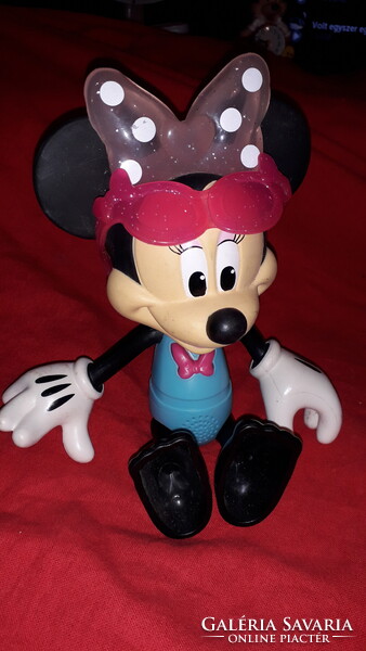 Retro interaktív DISNEY MINNIE egér elemes játék figura nem tesztelt 28 cm a képek szerint