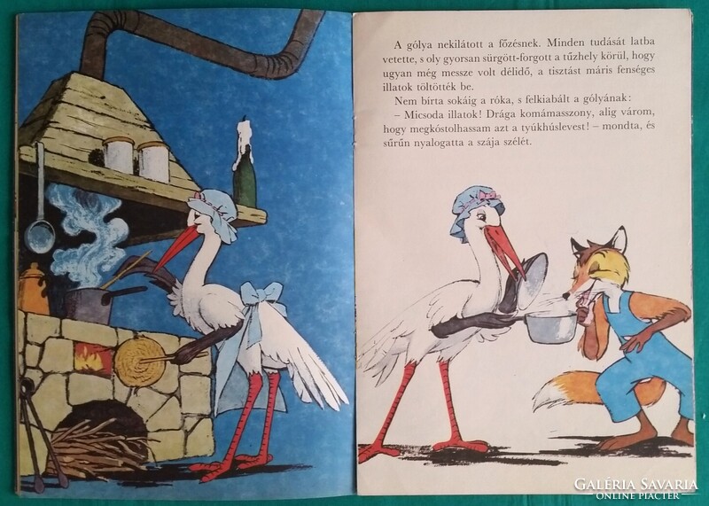 La Fontaine: A róka és a gólya/Az egerek háborúja > Mesék > Tartalom szerint > Állatmesék