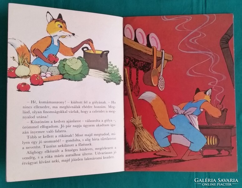 La Fontaine: A róka és a gólya/Az egerek háborúja > Mesék > Tartalom szerint > Állatmesék