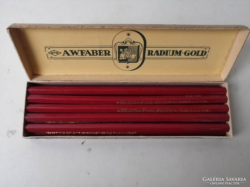 ANTIK CERUZÁK DOBOZBAN - SCALA, KOH-I-NOOR, AW FABER