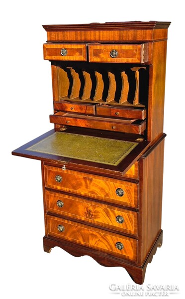 Biedermeier stílusú  írószekreter, íróasztal B163