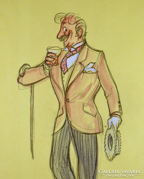Vogel Eric (1907 – 1996): GODFRIED BAJOR (Bajor Imre?)