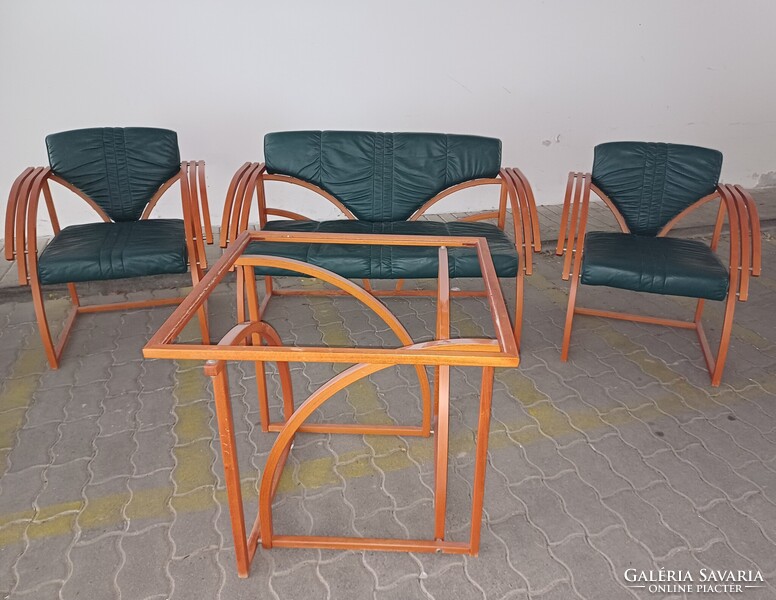 Posztmodern bőr ülőgarnitúra