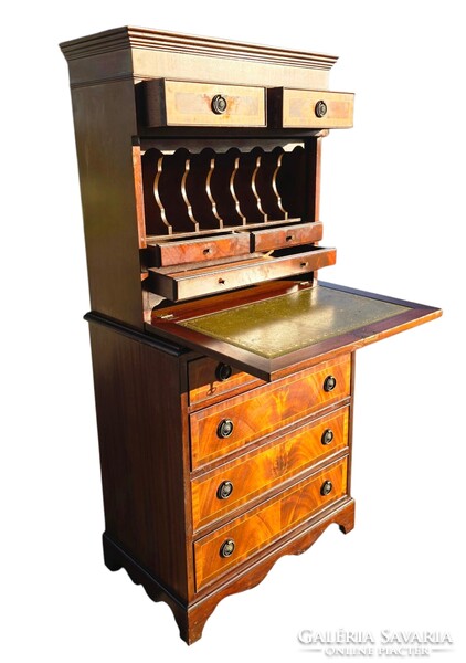 Biedermeier stílusú  írószekreter, íróasztal B163
