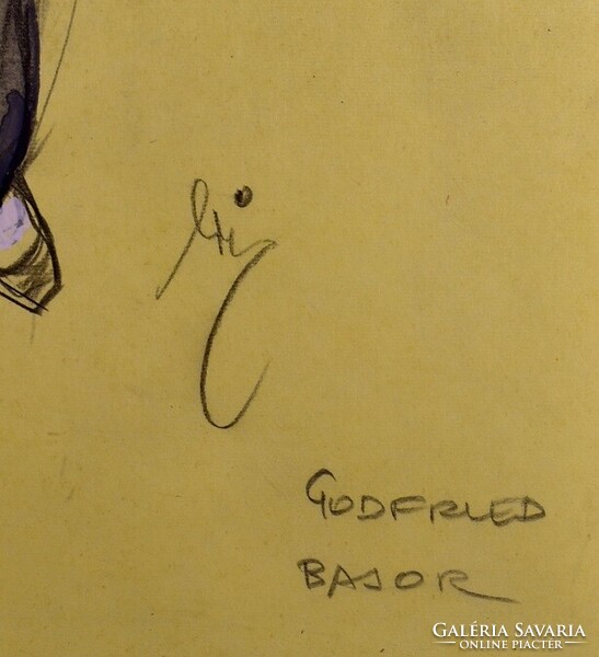 Vogel Eric (1907 – 1996): GODFRIED BAJOR (Bajor Imre?)