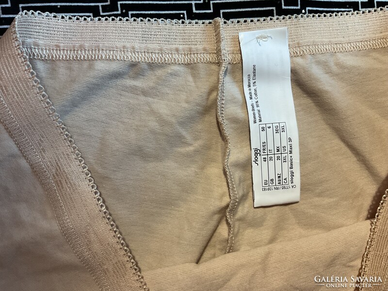 Sloggi Basic + Maxi 3 P női bugyi, alsó - 2 darab 48-as XL Új
