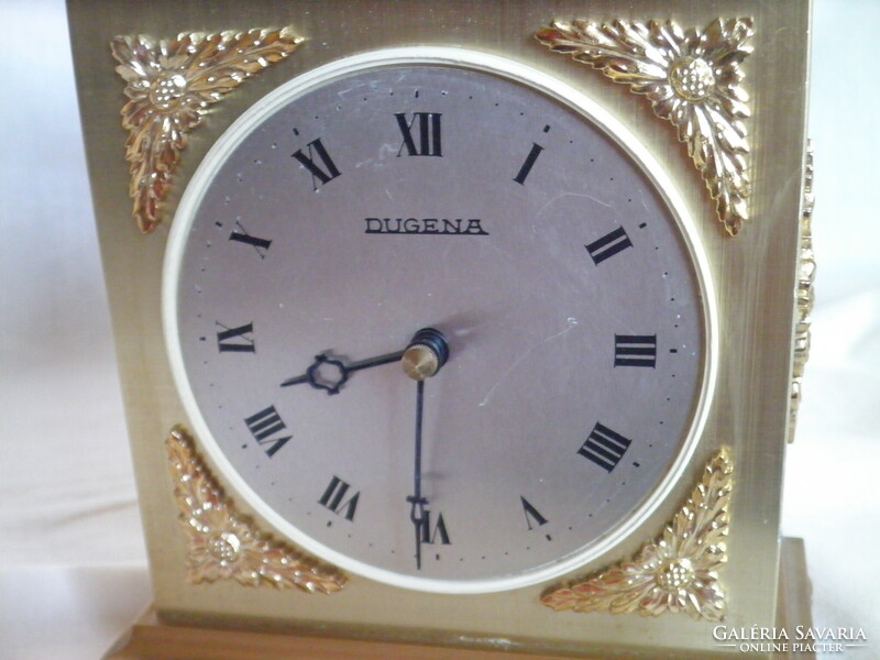 Dugena elektromos asztali kandalló óra