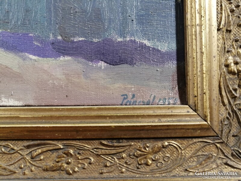 PÁNCZÉL BÉLA /1900-1966/ FELVIDÉKI FESTŐMŰVÉSZ - GYÁRTELEP