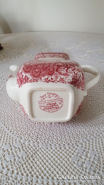 Ironstone,angol fajansz teáskanna,kancsó