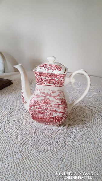 Ironstone,angol fajansz teáskanna,kancsó