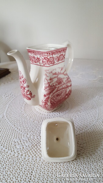 Ironstone,angol fajansz teáskanna,kancsó