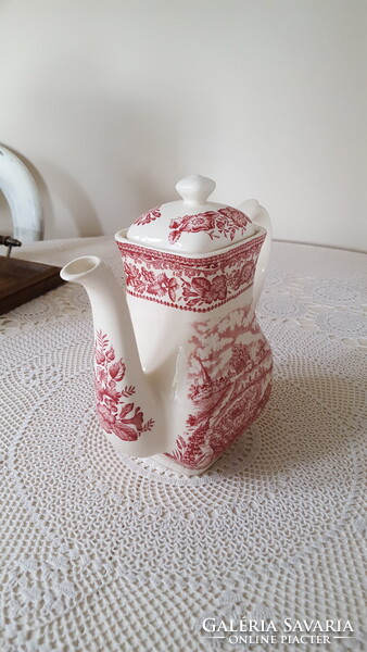 Ironstone,angol fajansz teáskanna,kancsó