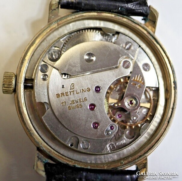 Breitling aranyozott férfi karóra
