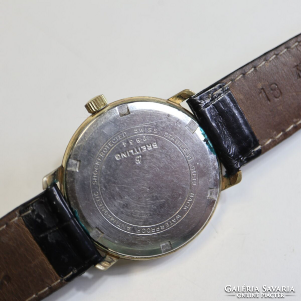 Breitling aranyozott férfi karóra