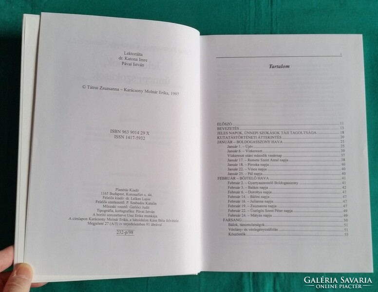 Karácsony Molnár Erika: Jeles napok, ünnepi szokások > Kultúra > Kultúrantropológia
